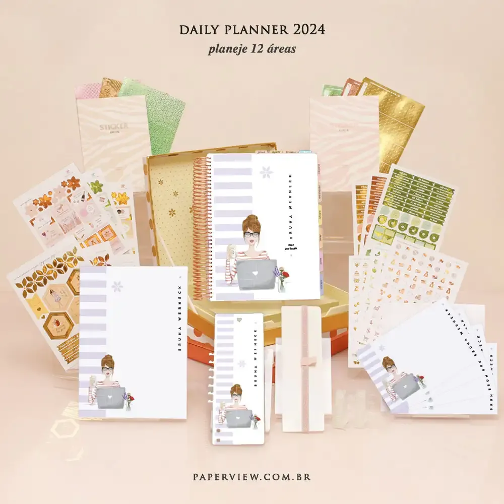 Daily Planner Paperdiva Déborah Paperlover - Planner 2023 Planner personalizado
