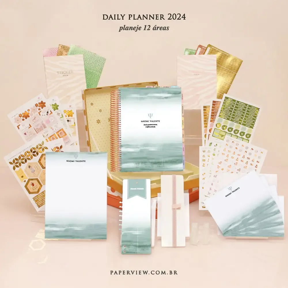 Daily Planner Serena Breeze - Planner 2023 Planner personalizado