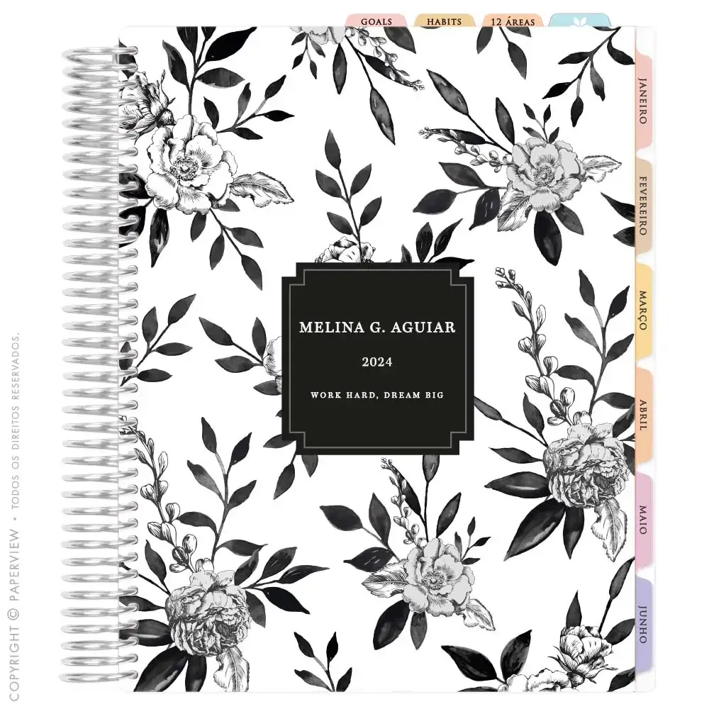 Daily Planner Lithographie Garden