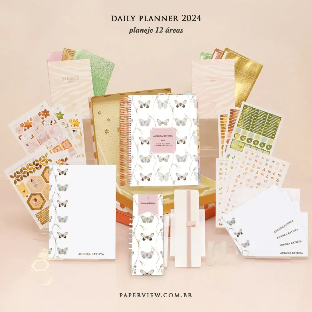 Daily Planner Butterfly Full