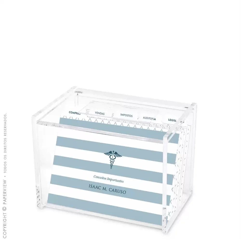 Cristal Box Especialíssimo Blue - caixa aberta