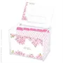 Cristal Box Allure Rose - porta fichas personalizado