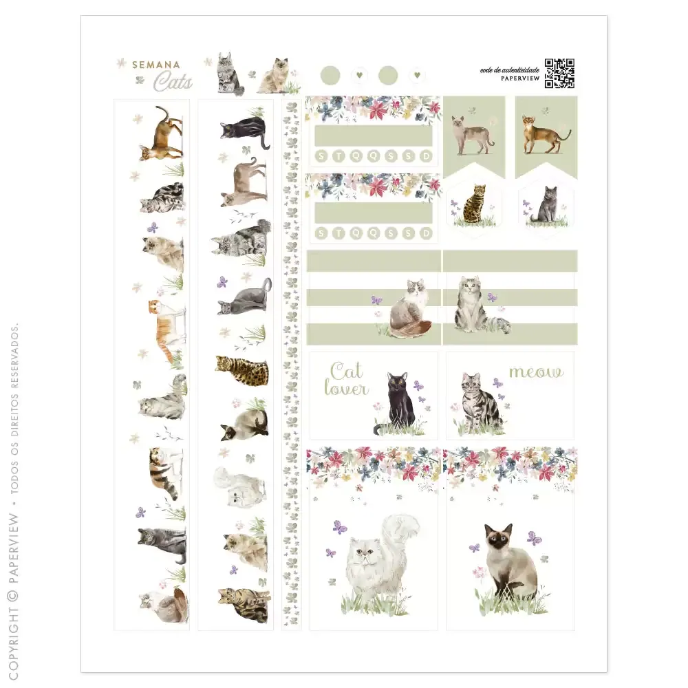 Sticker Semanal Catlover