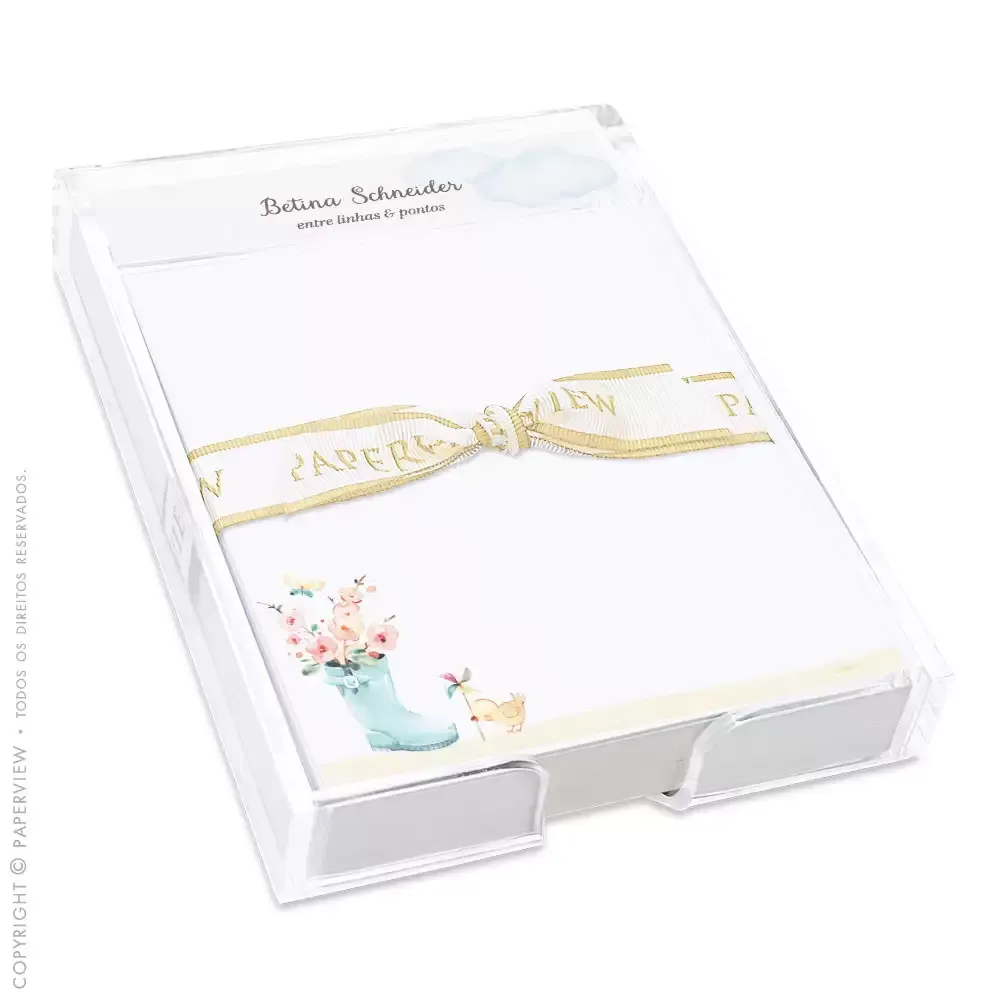 Notepad Encanto Garden Boots