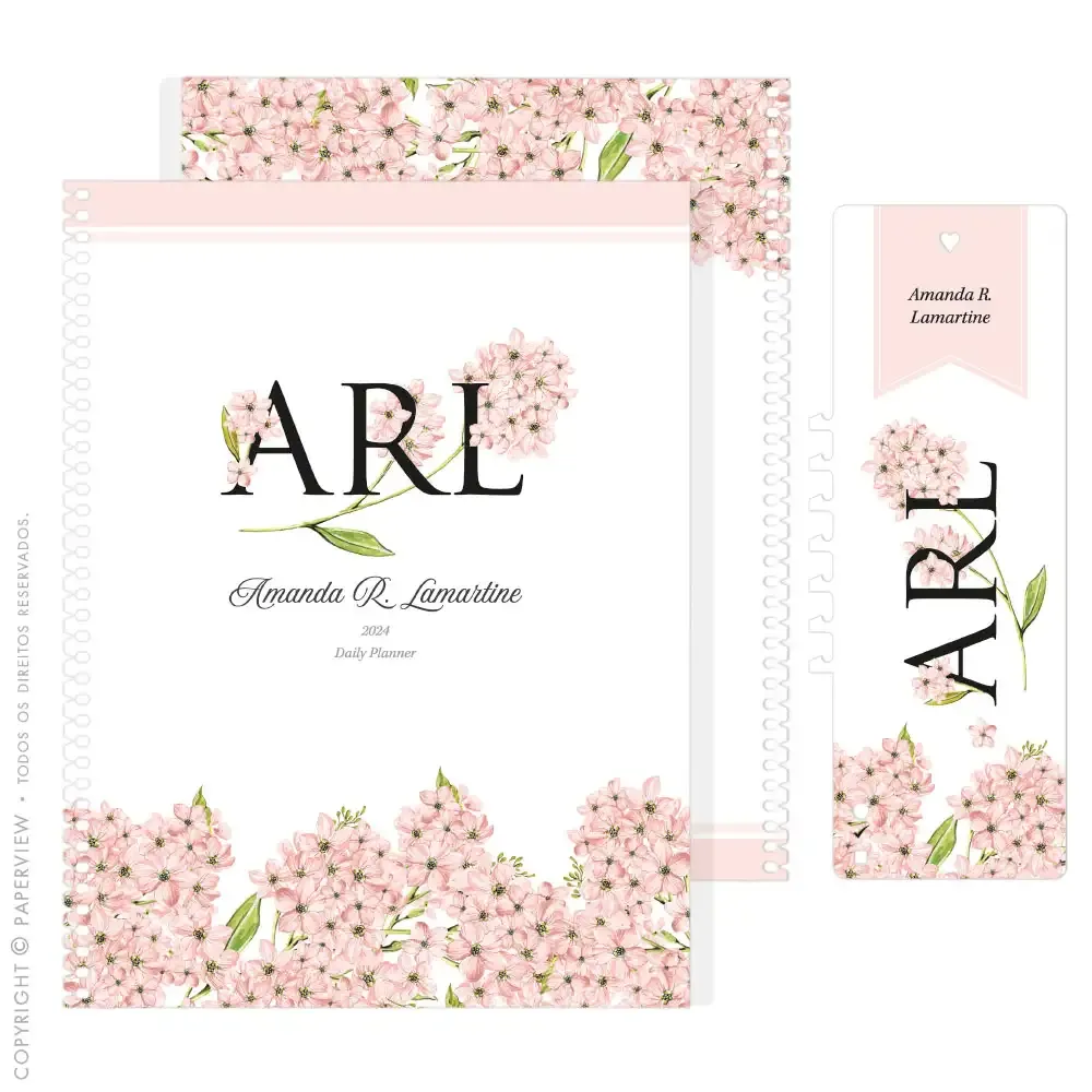 Capa Avulsa Removível Allure Letters Rose