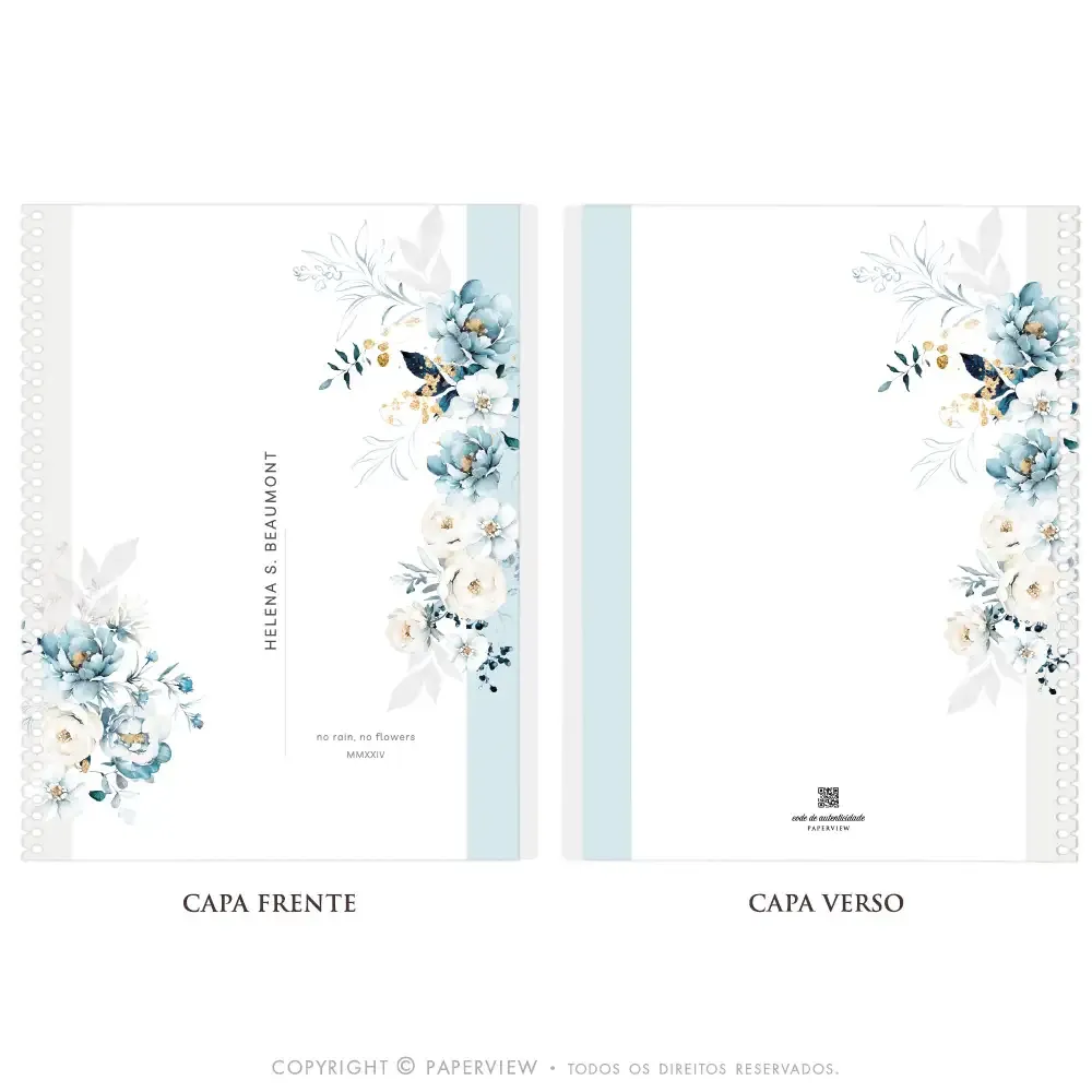 Capa Avulsa Removível Angelina Light Blue