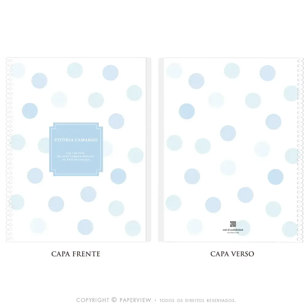 Capa Avulsa Removível Cheers Light Blue