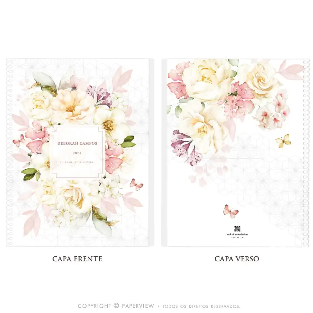 Capa Avulsa Removível Miley Rose Design