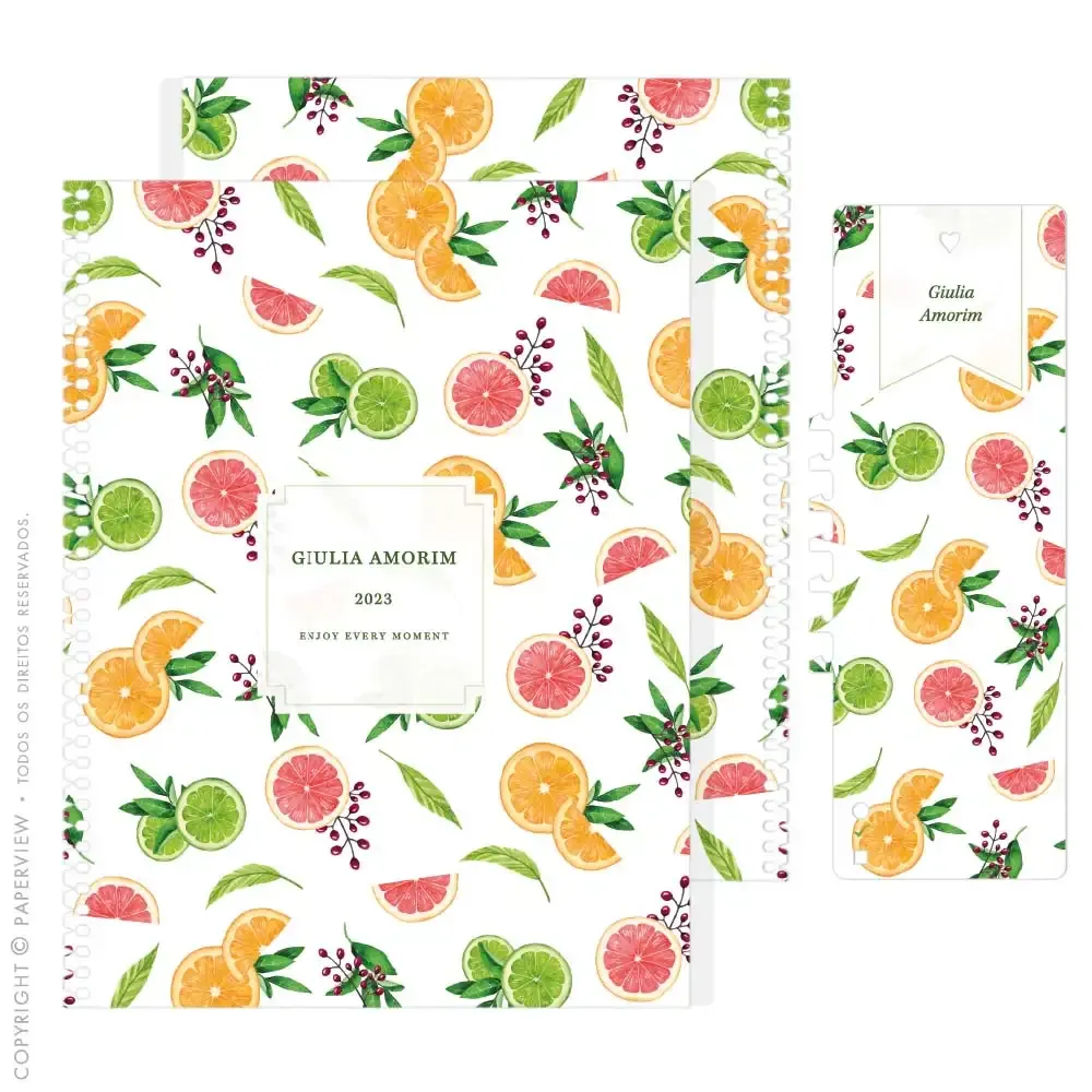 Capa Avulsa Removível Tutti Frutti Citrus