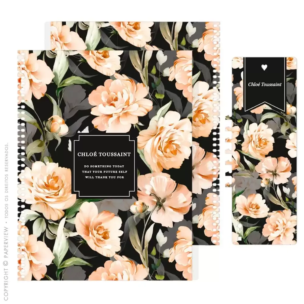 Capa Avulsa Removível Chloé Jardin Noir