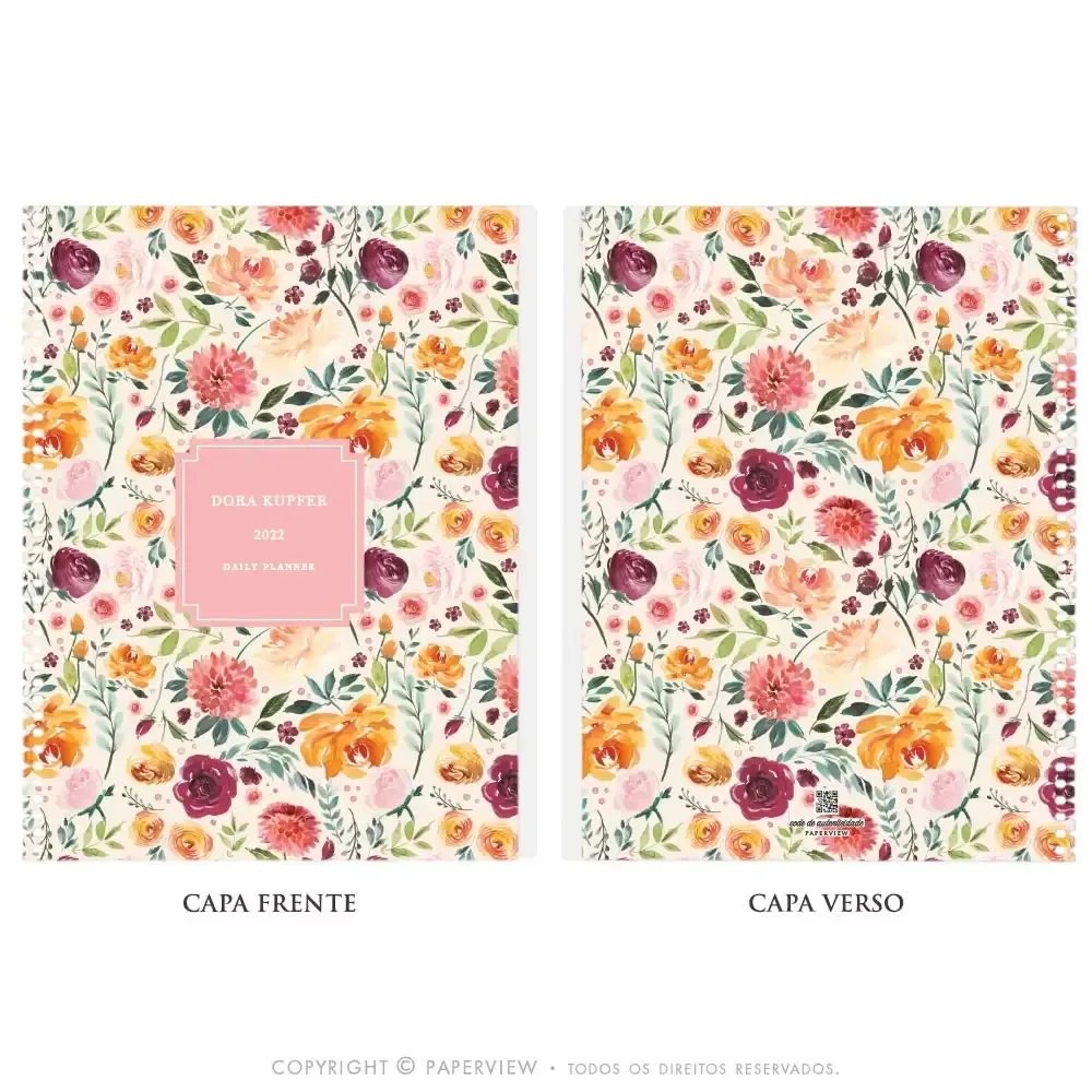 Capa Avulsa Removível Floral Trend 