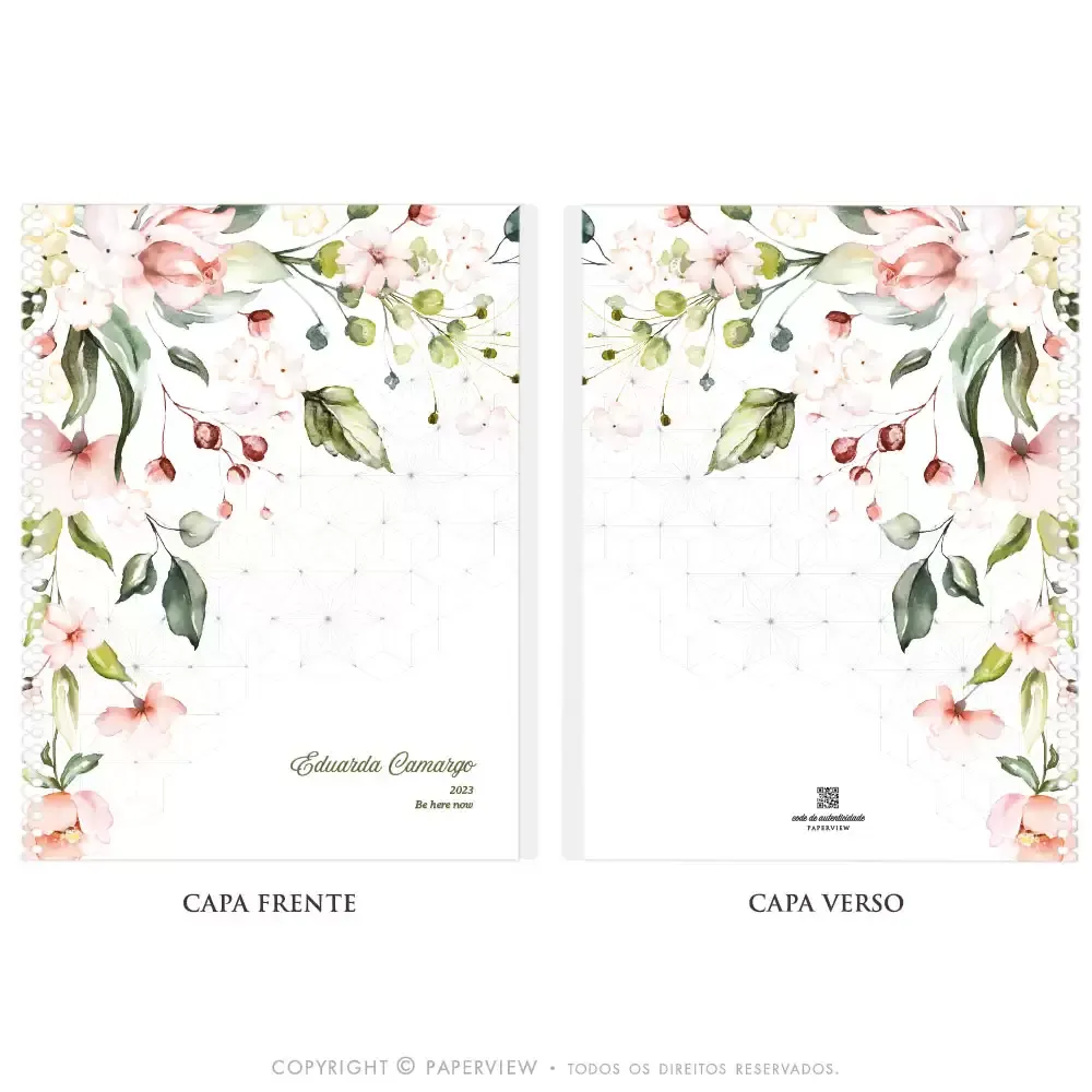 Capa Avulsa Removível Garden Design 