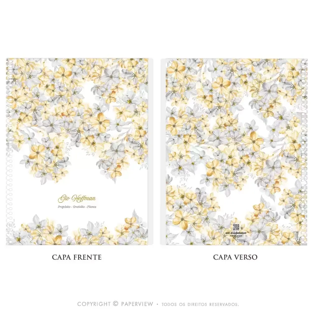 Capa Avulsa Removível Allure Silver & Gold