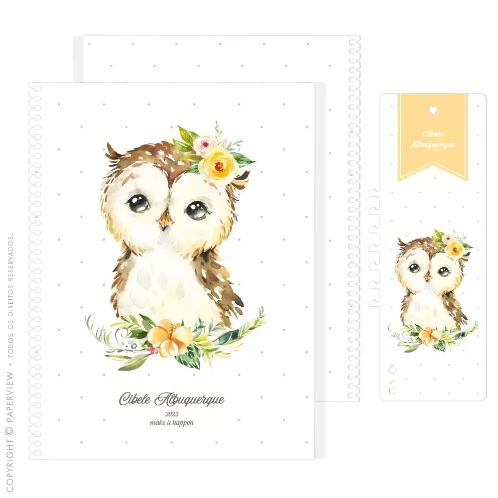 Capa Avulsa Removível Jolie Owl