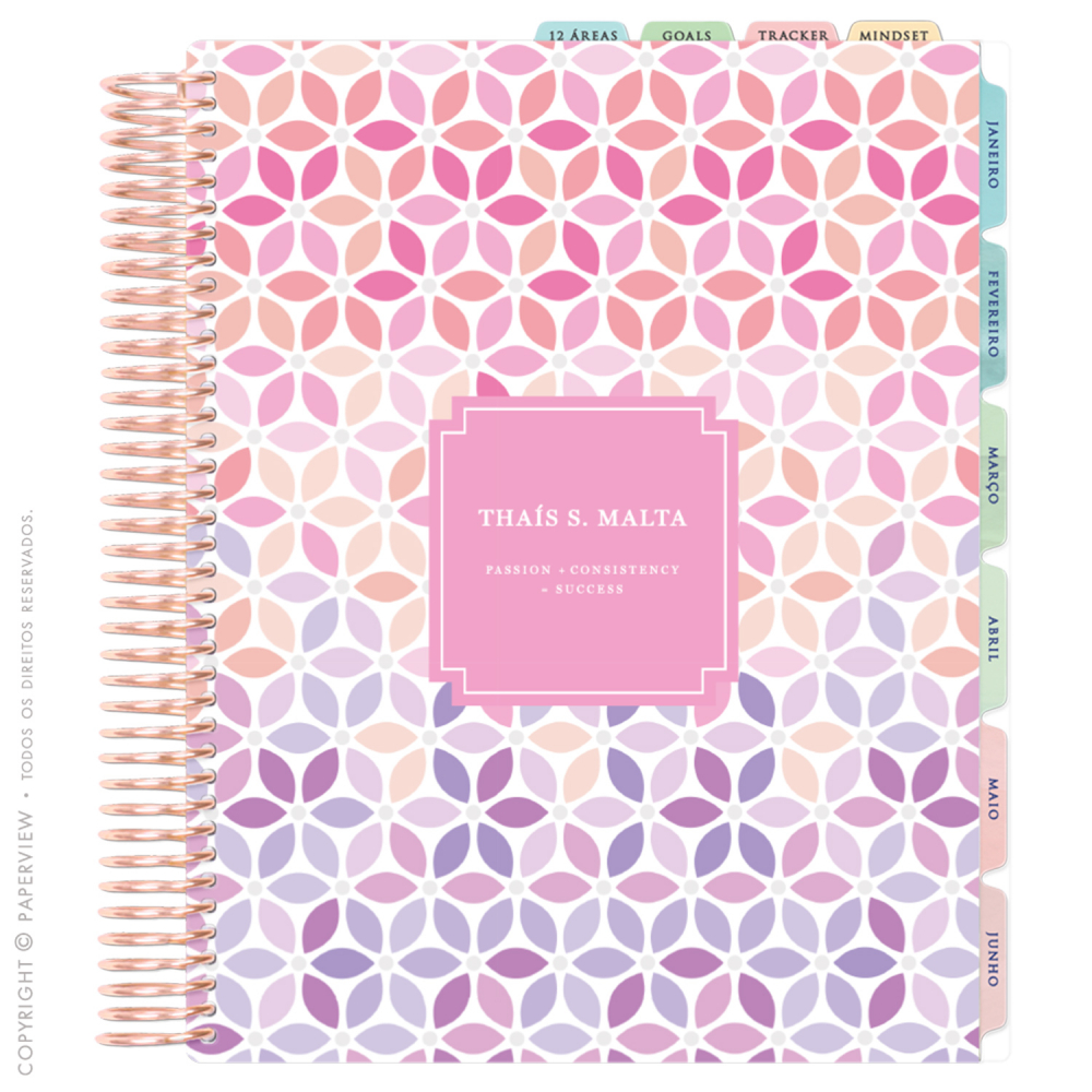 Daily Planner 2025 Bee Flower