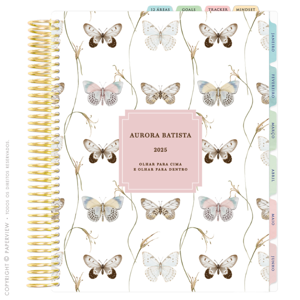 Daily Planner 2025 Butterfly Full