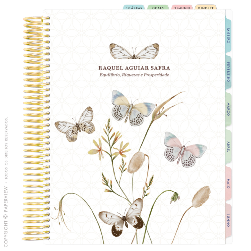 Daily Planner 2025 Butterfly Wings