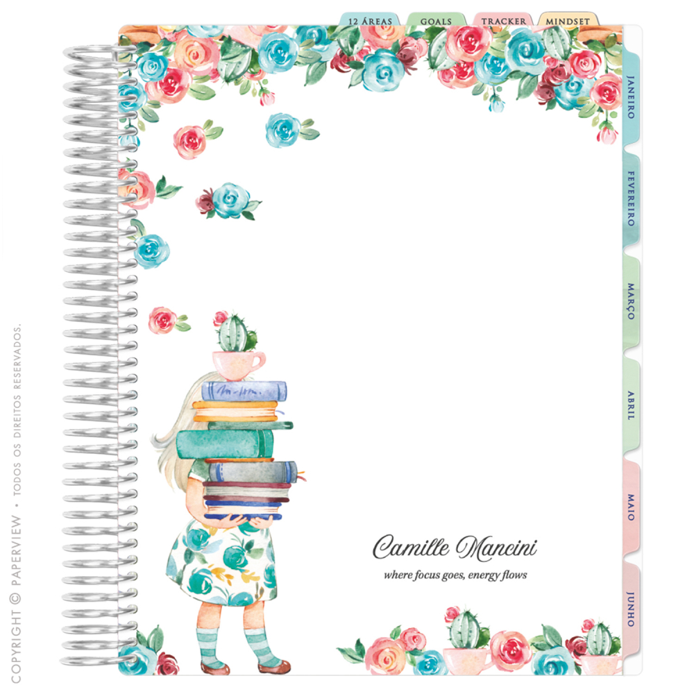 Daily Planner 2025 Charlotte Booklover