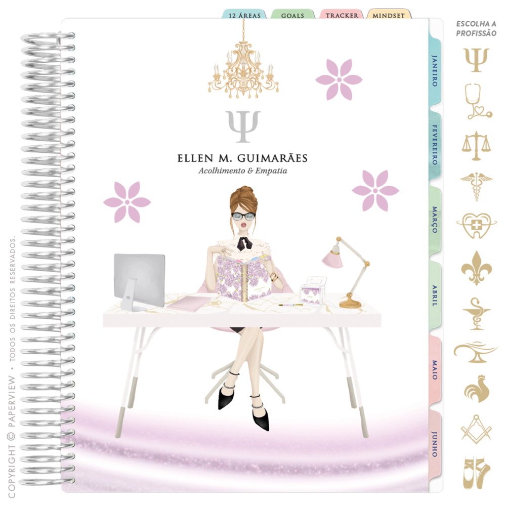 Daily Planner 2025 Paperdiva Deboráh Business