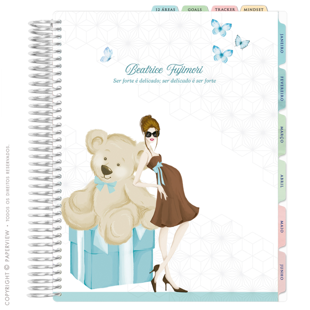 Daily Planner 2025 Paperdiva Deboráh Butterfly