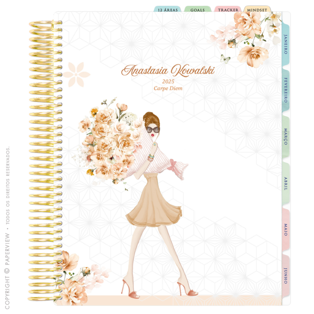 Daily Planner 2025 Paperdiva Deboráh Chloé