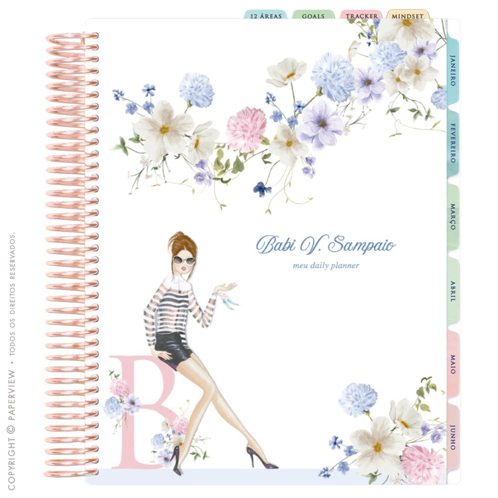 Daily Planner 2025 Paperdiva Deboráh Paloma