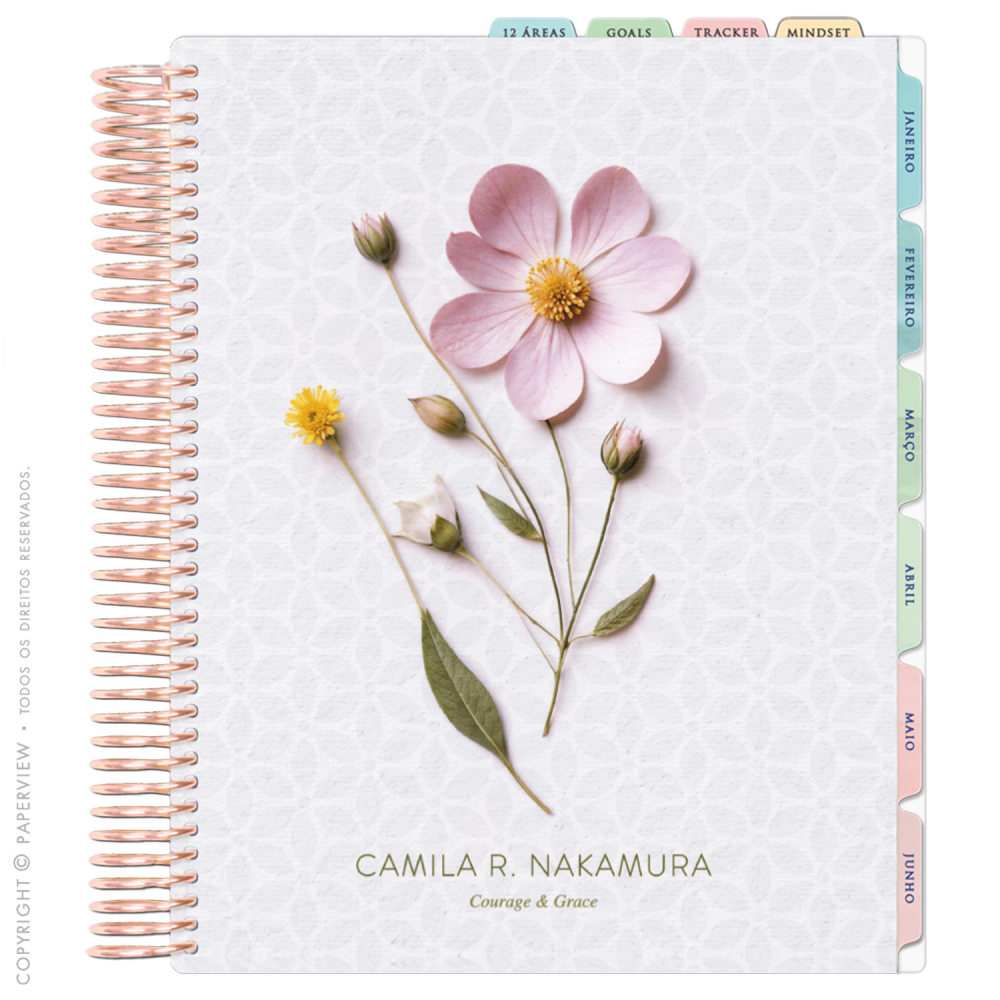 Daily Planner 2025 Pétala I