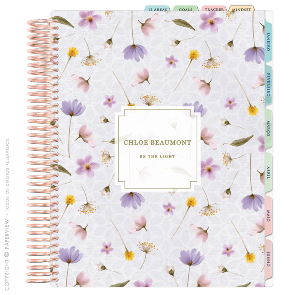 Daily Planner 2025 Pétala Jardin