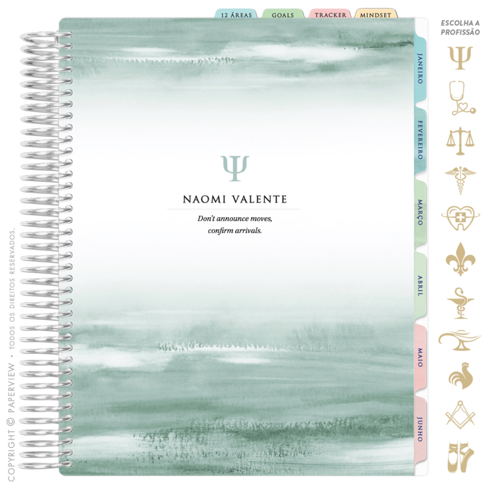 Daily Planner 2025 Serena Breeze