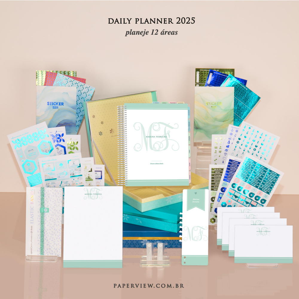 Daily Planner 2025 3 Letters