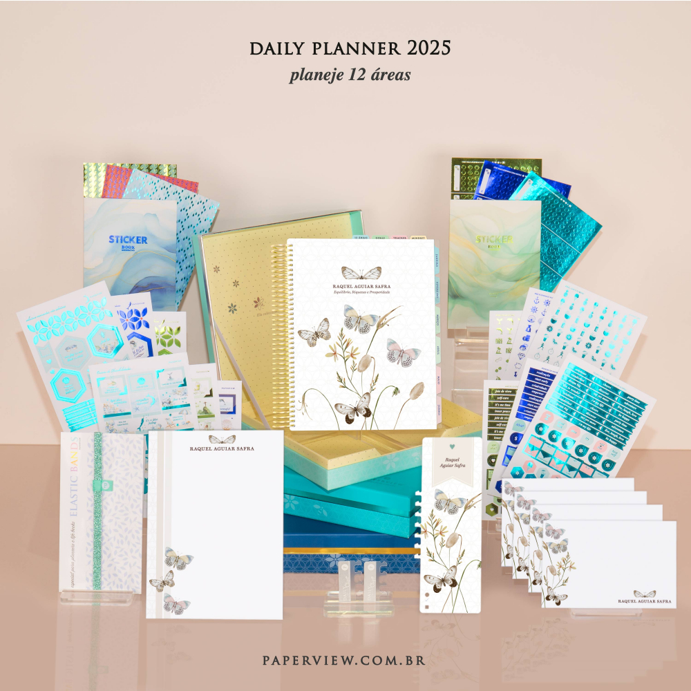 Daily Planner 2025 Butterfly Wings