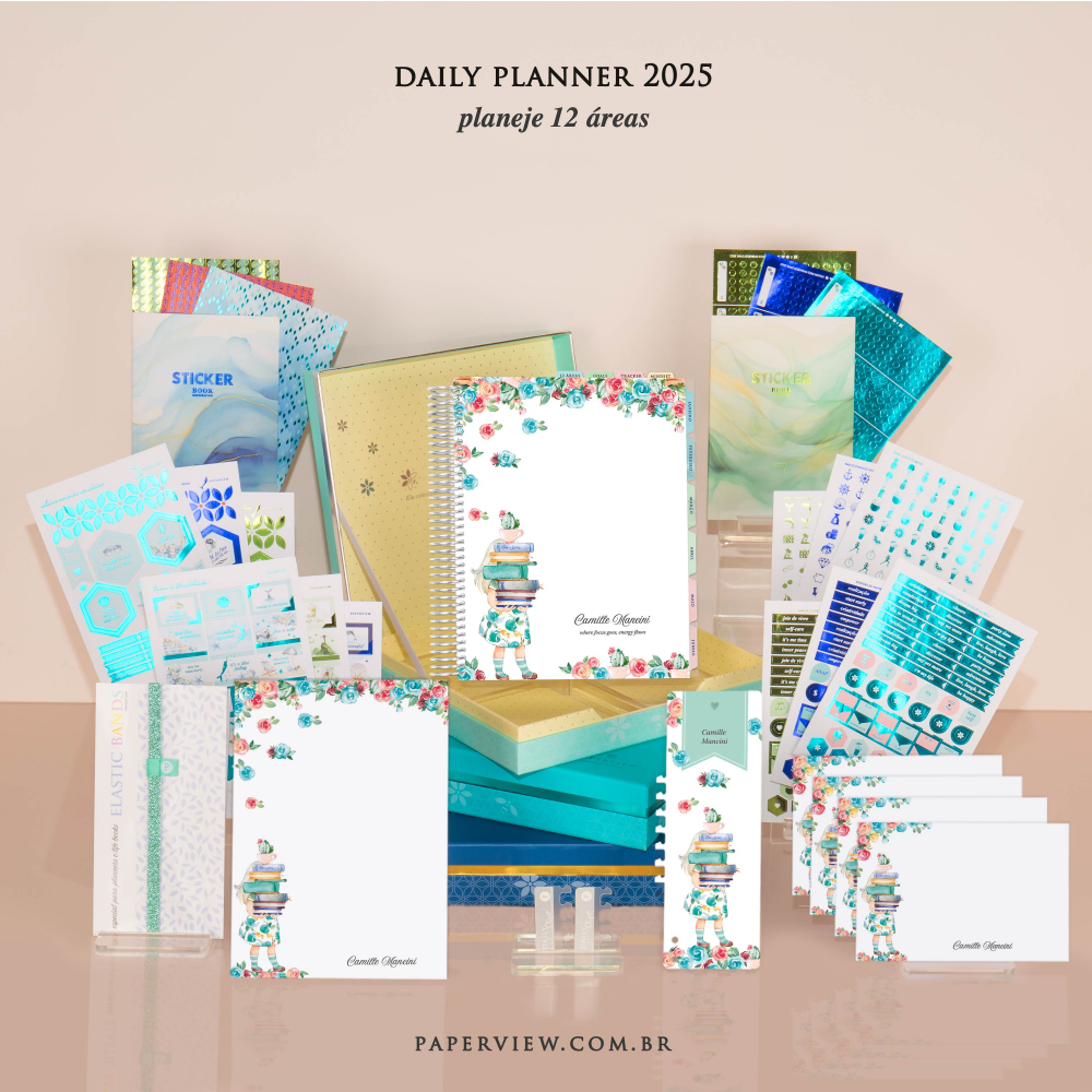 Daily Planner 2025 Charlotte Booklover