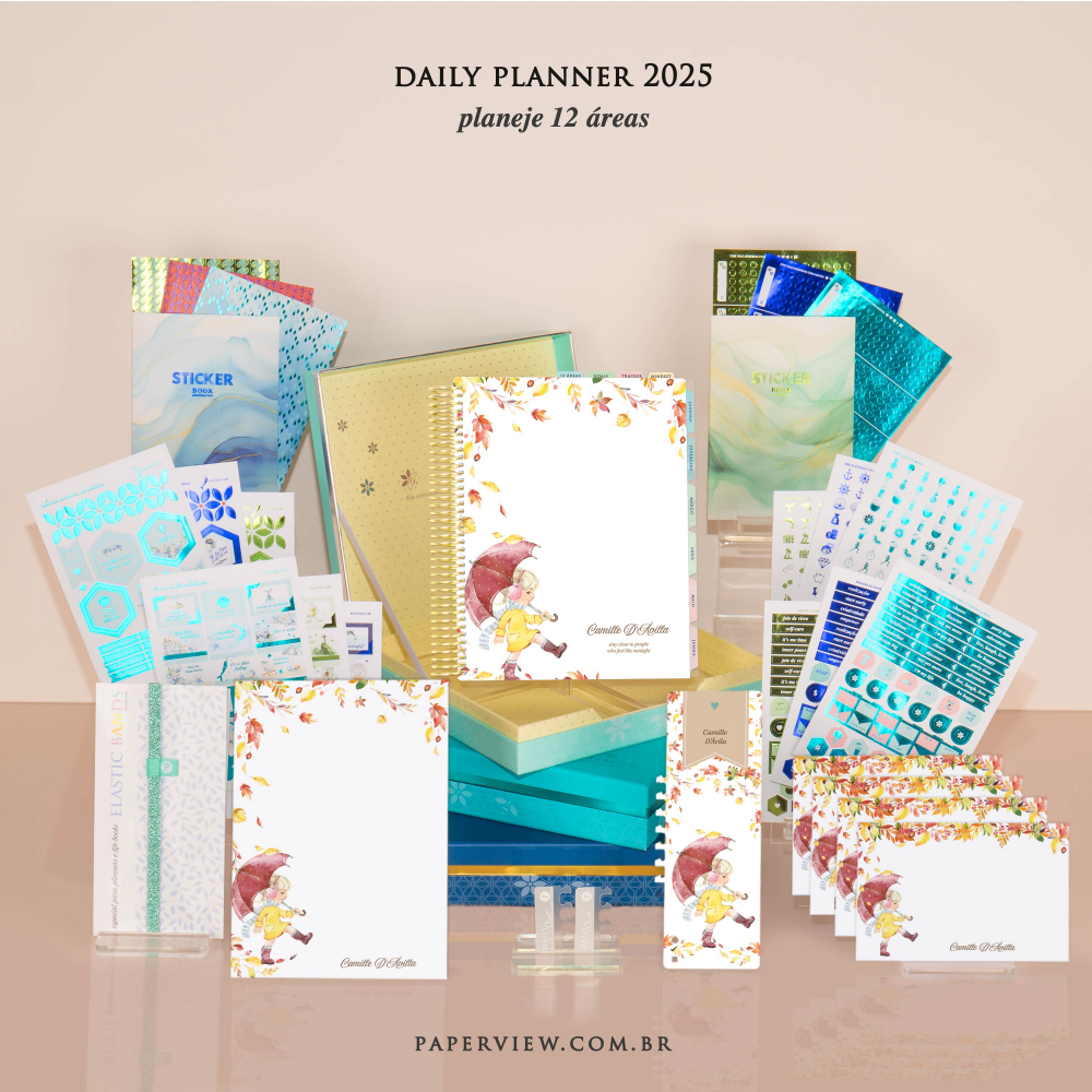 Daily Planner 2025 Charlotte Parapluie