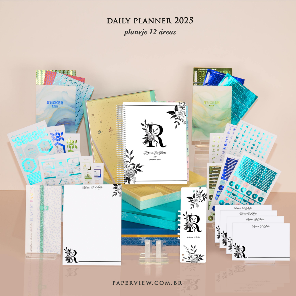 Daily Planner 2025 Lithographie Letter