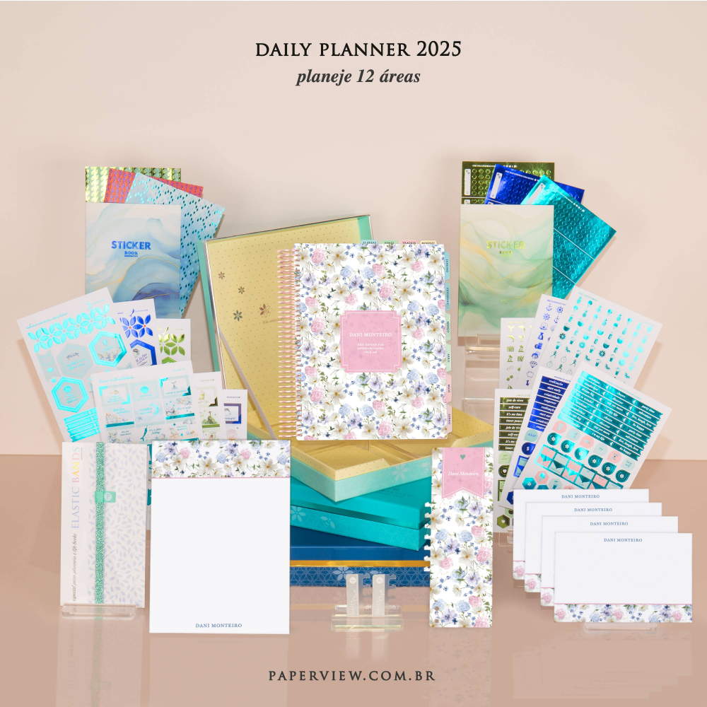 Daily Planner 2025 Paloma