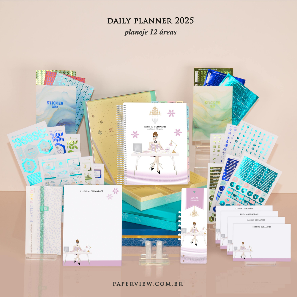 Daily Planner 2025 Paperdiva Deboráh Business