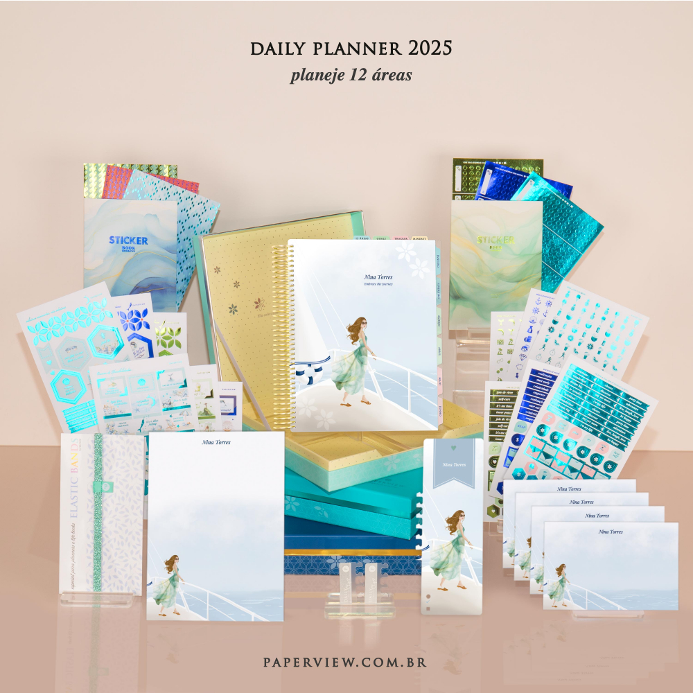 Daily Planner 2025 Paperdiva Déborah L'Océan