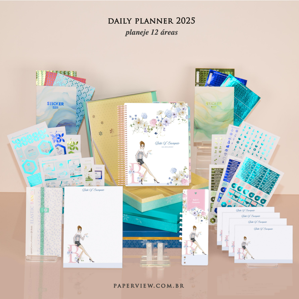 Daily Planner 2025 Paperdiva Deboráh Paloma