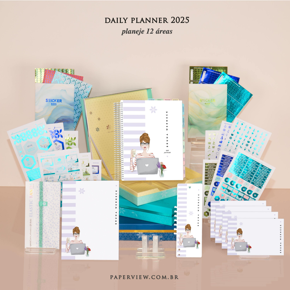 Daily Planner 2025 Paperdiva Deboráh Paperlover