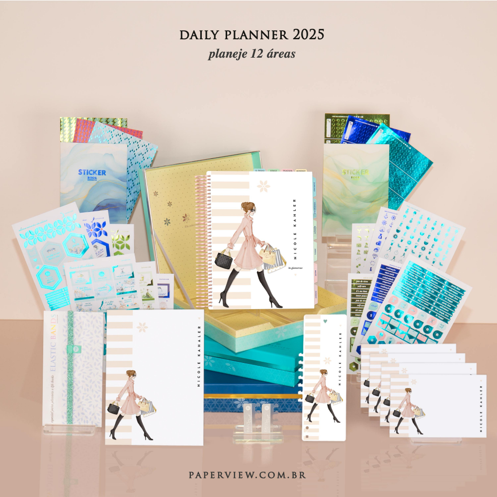 Daily Planner 2025 Paperdiva Deboráh Shopaholic