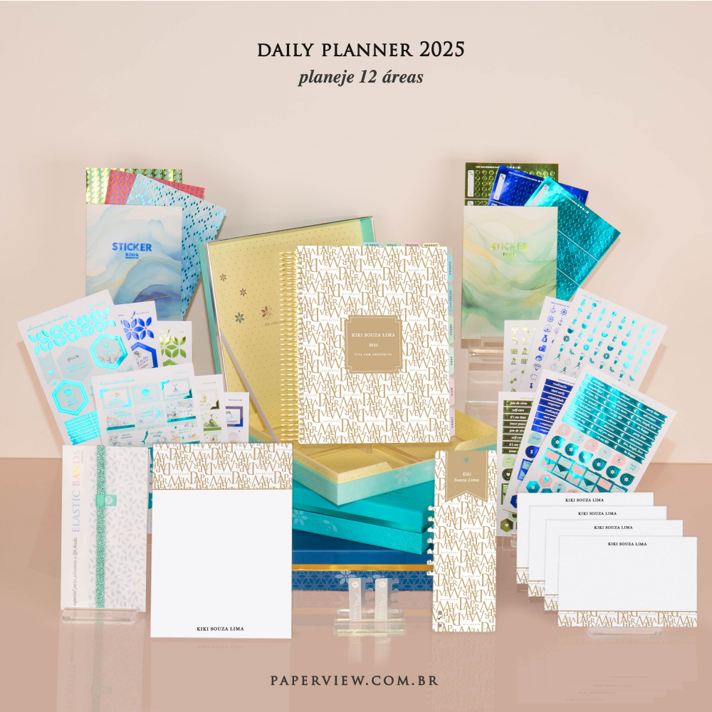 Daily Planner 2025 PaperGraph Fendi