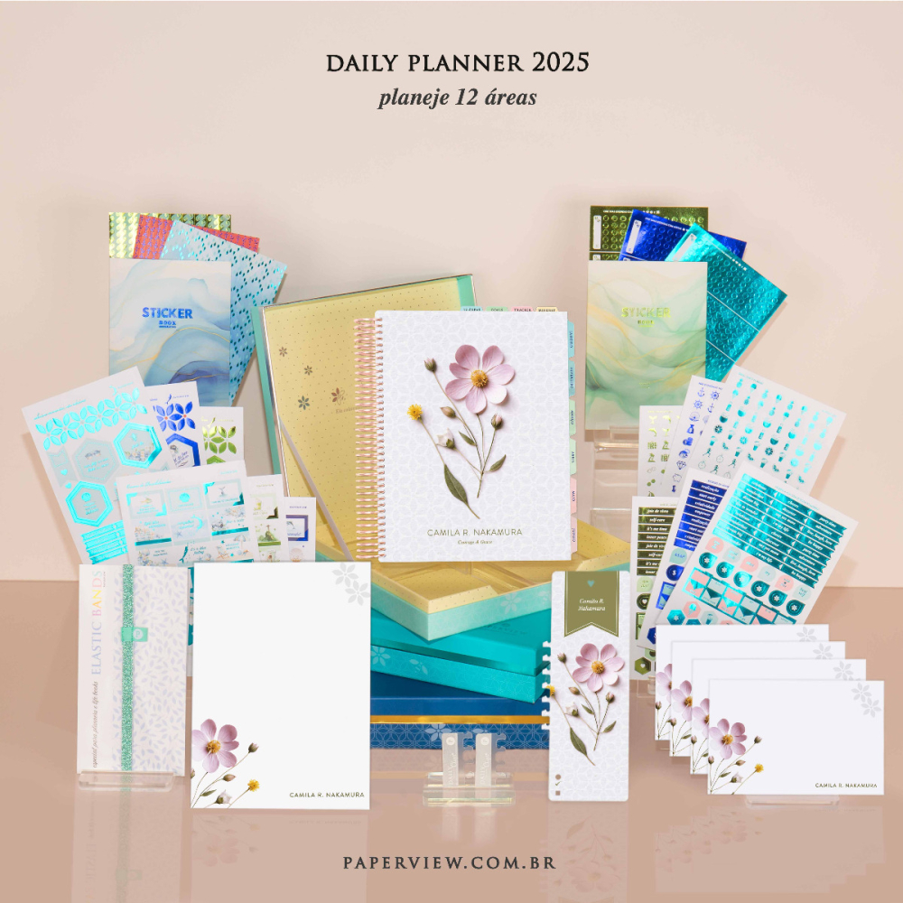 Daily Planner 2025 Pétala I