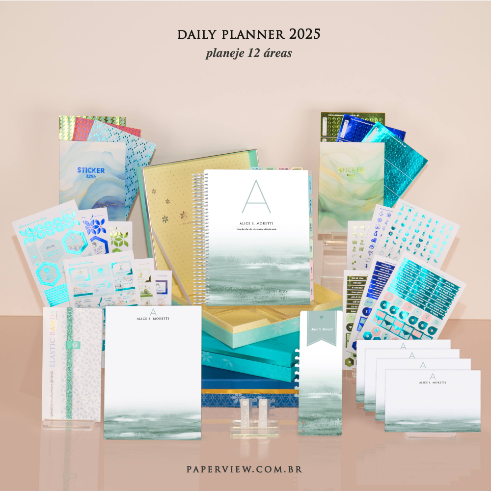 Daily Planner 2025 Serena Letter