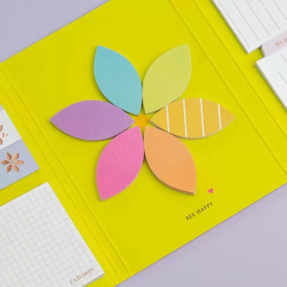 Booklet Note-It Bee Flower - bee happy 