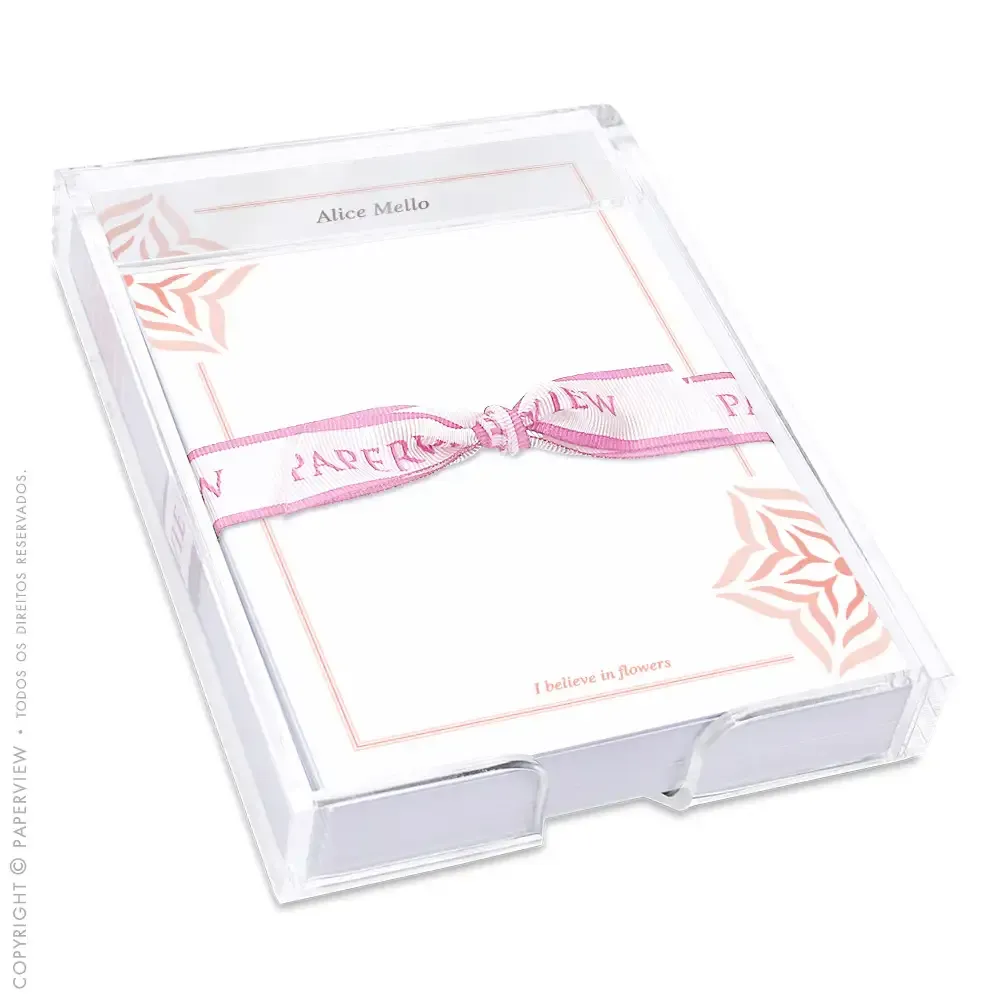 Notepad Printemps Carol Celico Blush