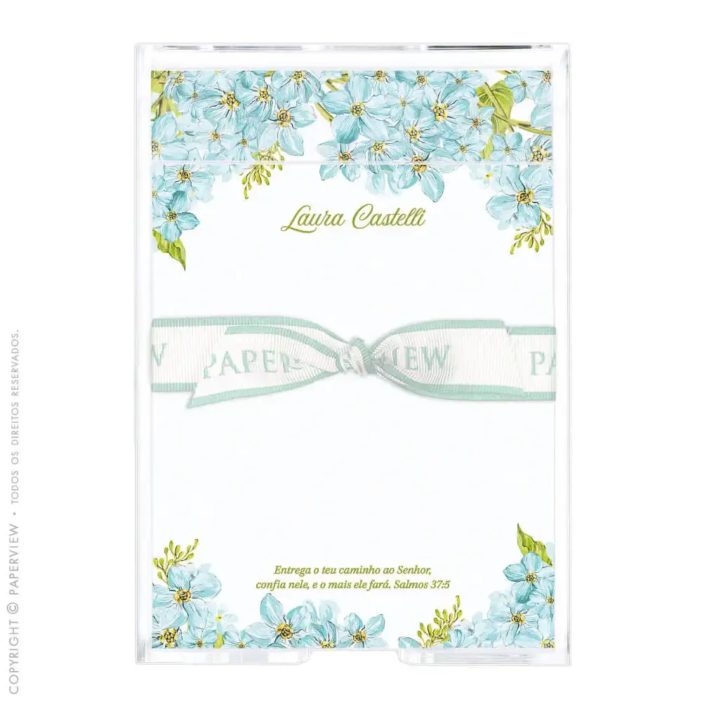 Bloco de anotações Paperview Allure Bleue