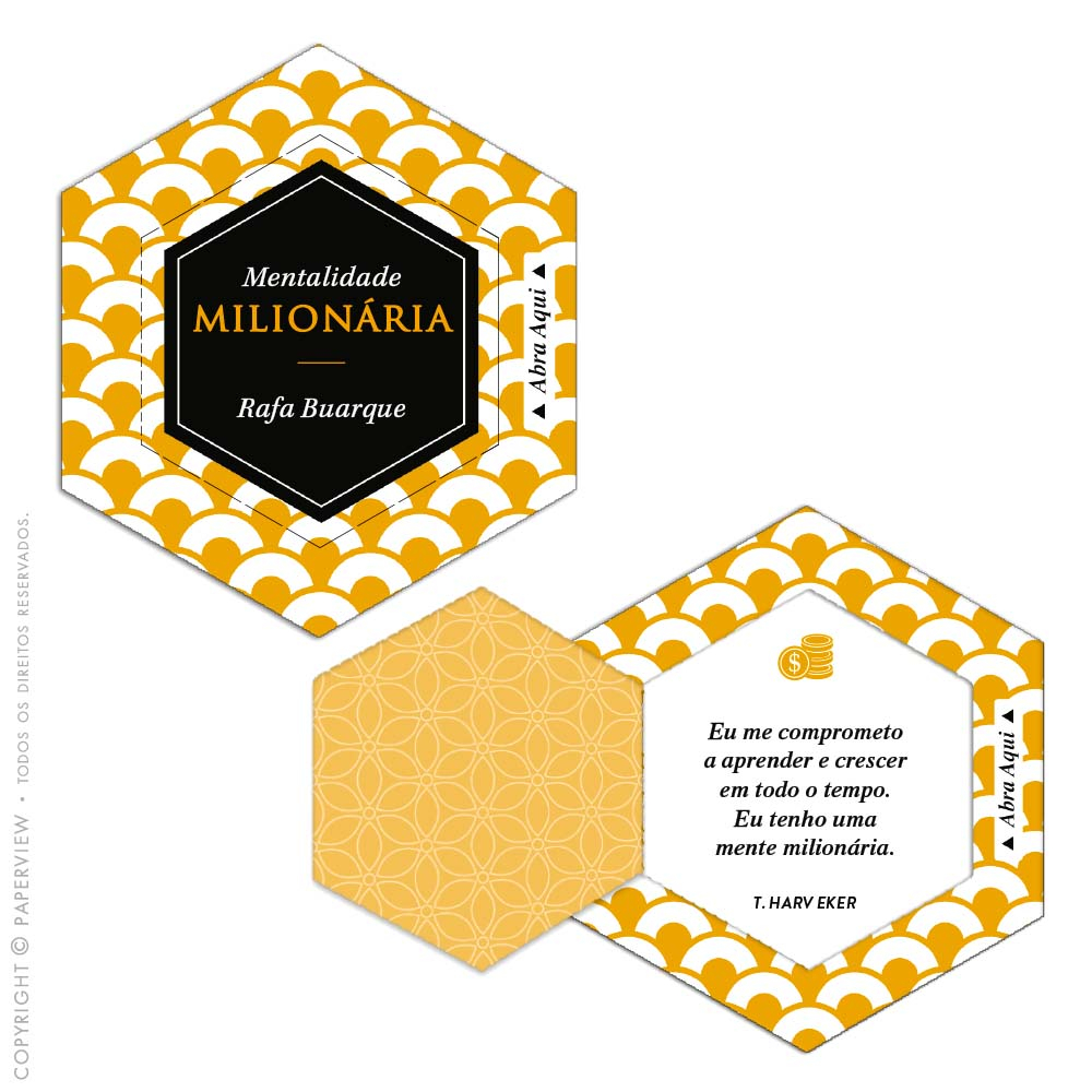 Bee Open Cards Mentalidade Milionária