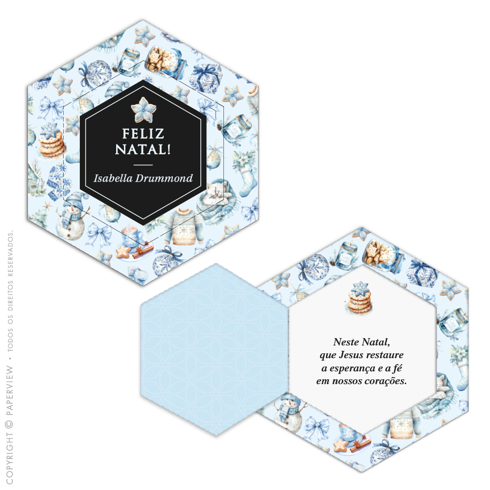 Bee Open Cards Natal Bluebells