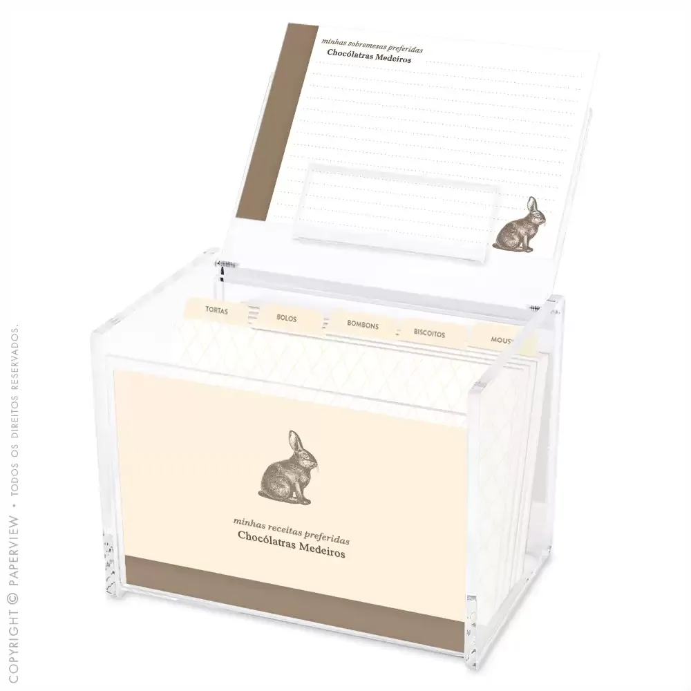 Cristal Box Rabbit III - caixa aberta