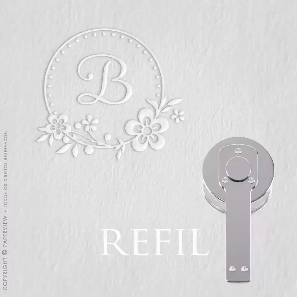 Refil de Embosser Para Relevo Logo Design